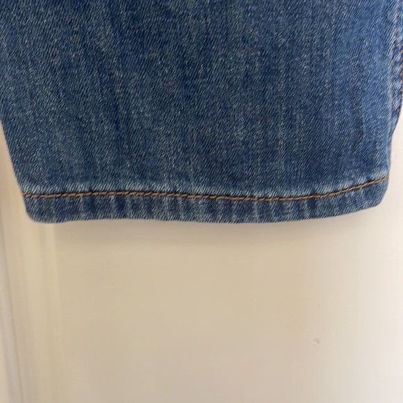 Anthropologie Pilcro & The Letterpress Patchwork Jeans, straight leg, Size 27 - Picture 8 of 9